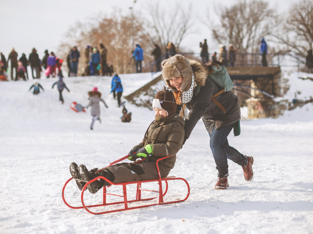 Imagen referencial, de las rutas de la nieve en Chile